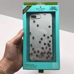 KATE SPADE “CONFETTI ROSE GOLD” IPHONE 7/8 PLUS